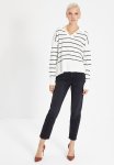 Polo Collar Knitwear Sweater - Ecru