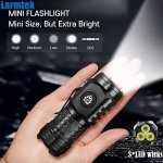 Three Ultra-bright LED Bulbs Five Dimmable Lighting Modes Strong Medium Low Flash Sos USB Rechargeable Lithium Battery Easy To C