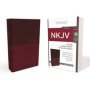 Nkjv Value Thinline Bible   Burgundy     Large Print Leather / Fine Binding Red Letter Edition