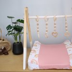 Changing Mat Cover Boho Rainbow And Sun Set
