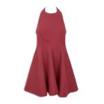 Burgundy Halter MINI Dress