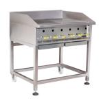 Bce Heavy Duty Half Solid ribbed Top Griller - Gas - 900 - FRG0900