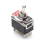 Toggle Switch Double Pole Single Throw On off 15AMP