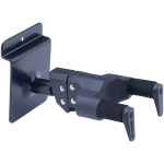 Hercules Stands USP10SB Auto Grip Ukulele Hanger For Slat Wall Short Arm - A1 Sound