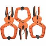 3PC Ratchet Hand Clamp Set 4'