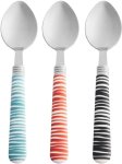 FUSION5 Fusion 6 Piece Teaspoon Stainless Steel Cutlery Set