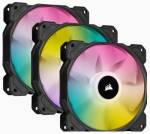 Corsair - Icue SP120 Rgb Elite Performance 120MM Pwm Fan - Triple Pack With Lighting Node Core
