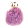 ACC-00014 - Purple Pom Pom Keychain