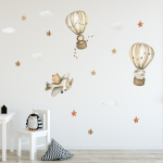 Safari Sky Adventures Wall Stickers
