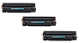 Canon 725 / C725/ C-725 Compatible Black Toner Combo Deal X 3