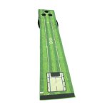 MINI Indoor Putting GOLF MAT With 3-HOLE Design KG-22