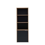 Recta High Cabinet Black Tx Lamina Mel