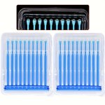 10PCS Dental Adhesive Applicator Sticks With Tips For Crowns Veneers & Braces - Easy Use No Residue Bonding Tools