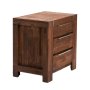 - Shashier 3 Drawer Pedestal - Java