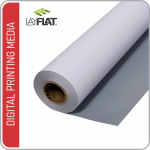 Layflat Front Lit Non-curl Pet Banner Grey Back - Calvinx Printing