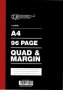 Freedom A4 Counter Book 1 Quire 96 Pages Quad And