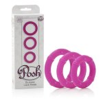Posh Silicone Love Rings - Pink