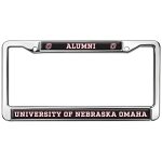 Nebraska At Omaha Alumni Logo Full Size Standard License Plate Metal Frame