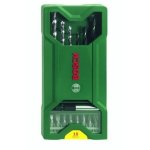 Bosch 15 Piece Mini-x-line Mixed Drill & Screwdriver Set