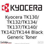 Kyocera TK-130 TK-132 TK-134 TK-137 TK-140 TK-142 TK-144 Black Compatible Toner Cartridge – Alternate Brand