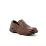Mens Hush Puppy Sawyer CASUAL SLIP ON - 15 / Chestnut
