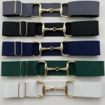 Equestrian Elastic Snaffle Buckle Belt 2 ESB2