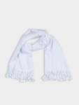 Knit Scarf - White - White