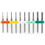 10PC Fish Tail Pcb End Mill Mixed Pack FTL029