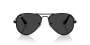 Aviator Max Sunglasses In Black - Black