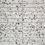 Terrazzo Kitkat Black Snow Mosaic