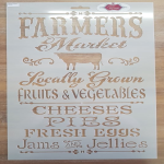 Farmers Market Stencil 300X590 - Mb Pine