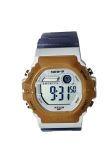 Kids Digital Watch 660T Orange And White With A Blue Strap