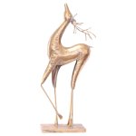 Gold Reindeer 56X25CM