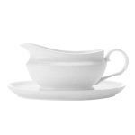 Basics Maxwell & Williams Gravy Boat & Saucer Set