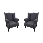 Noble 2X Wingback Chairs