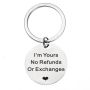 Valentine's Day Gifts Keychain Keyring Best Quality Stainless Steel Metal