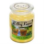 Lilly Lane Lime And Basil Infusion Scented Candle