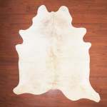 A Grade Cow Hide 487 Grey XL - Extra Large Grey Solid