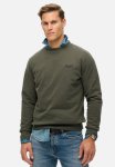 Essential Logo Crew Sweatshirt - Dark Grey Green