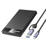 Usb-a C 3.0 Male 2.5" Sata III Hdd ssd Enclosure With Supporting Accelerated Uasp S.m.a.r.t And Trim Protocol And Ultra-fast 6