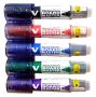 Wbma V Board Master Magnet Set With 5 Bullet Nib Markers