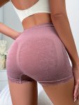 LaCie Lace Trim Boyshort Panty Comfy & Breathable Elegant Butt Lifting Intimates Boxer Shorts Women's Lingerie & Underwear