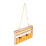 7 Column Non-slip Hanging Wooden Abacus Tool Mathmetic Calculator