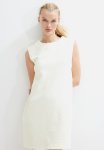 Boucl Shift Dress - White