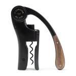L Atelier Du Vin Oeno Motion Wood & Black Vertical Lever Corkscrew