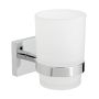 Bokx Frosted Glass Tumbler And Holder - 10 Year Guarantee