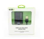 GIZZU USB3.0 To Vga Adapter - Black - GAU3VGA