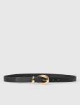 Bell A Curve Buckle Belt - Lxl Black