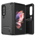 Samsung Galaxy Z Fold 3 5G Premium Rugged Hard Drop Case Black Vrs Design