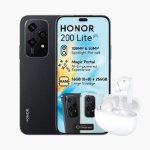 Honor 200 Lite + Free Choice Earbuds X5 Midnight Black 256 Gb 8 Gb RAM